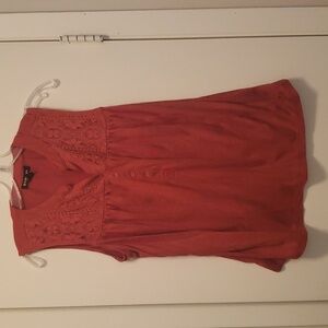 BYdesign Orange Tank Blouse size L
